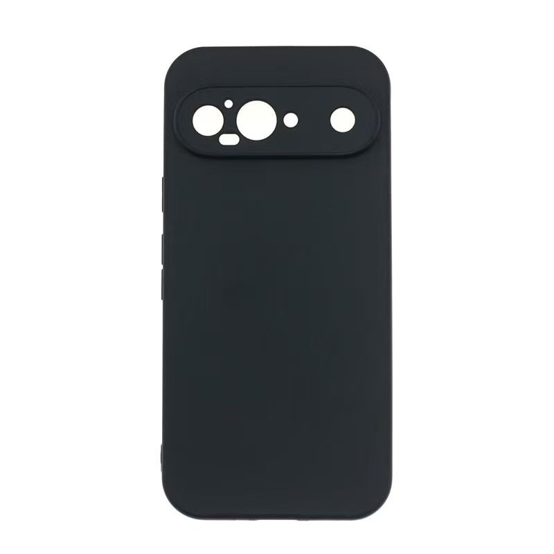 Google Pixel 8A - Coque de téléphone en silicone carrée