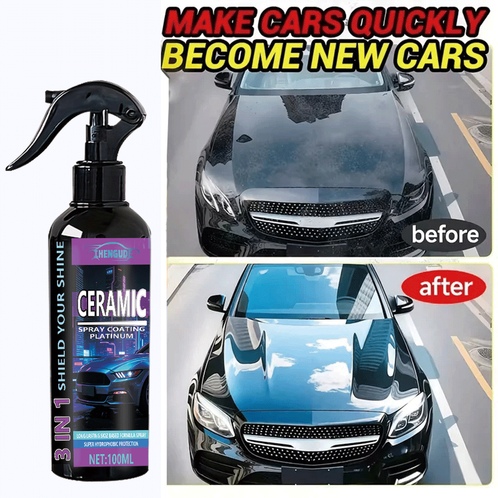 Nano Liquid Coating - Spray de revêtement céramique nano pour