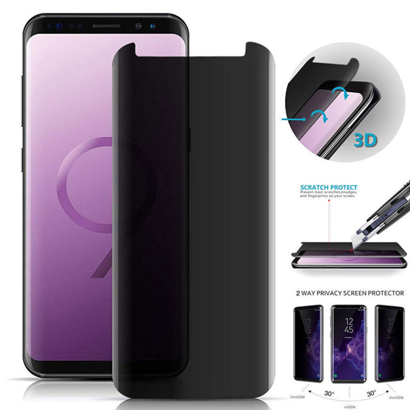 Curved Edge Screen - Protection d'écran anti-reflet en verre trempé