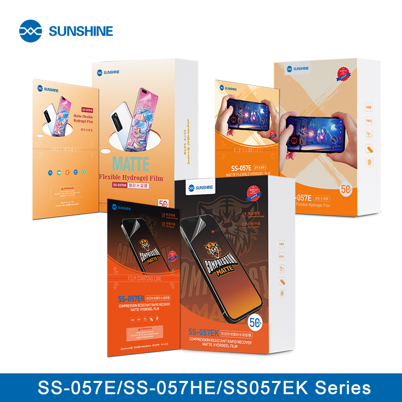 Screen Protector Cutter - SUNSHINE SS-057HE/057E/057EK série de Film Hydrogel