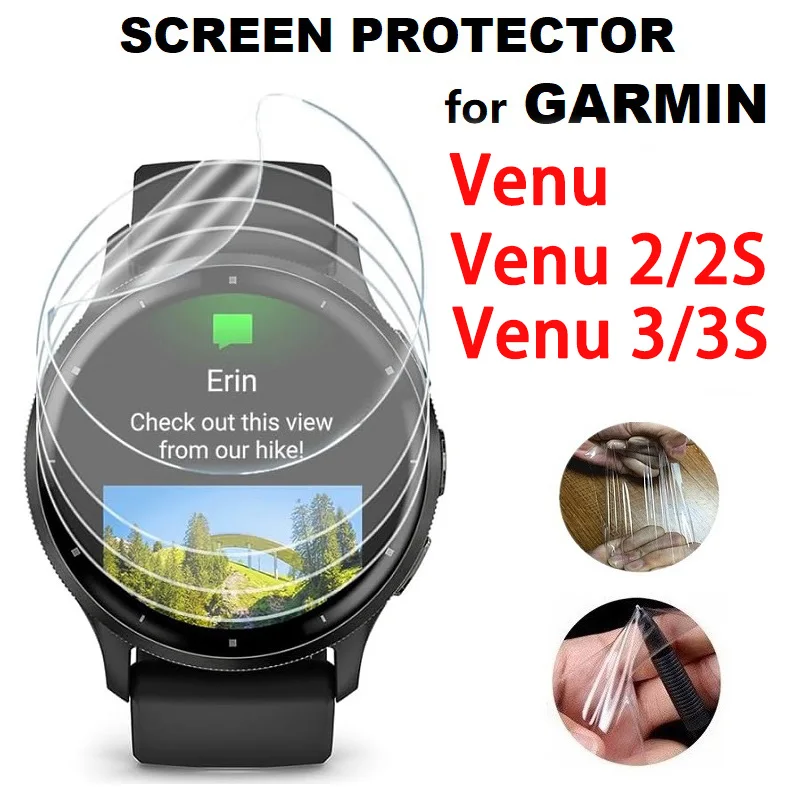 Film Hydrogel pour Garmin Venu - Hydrogel Screen Protector avis et prix