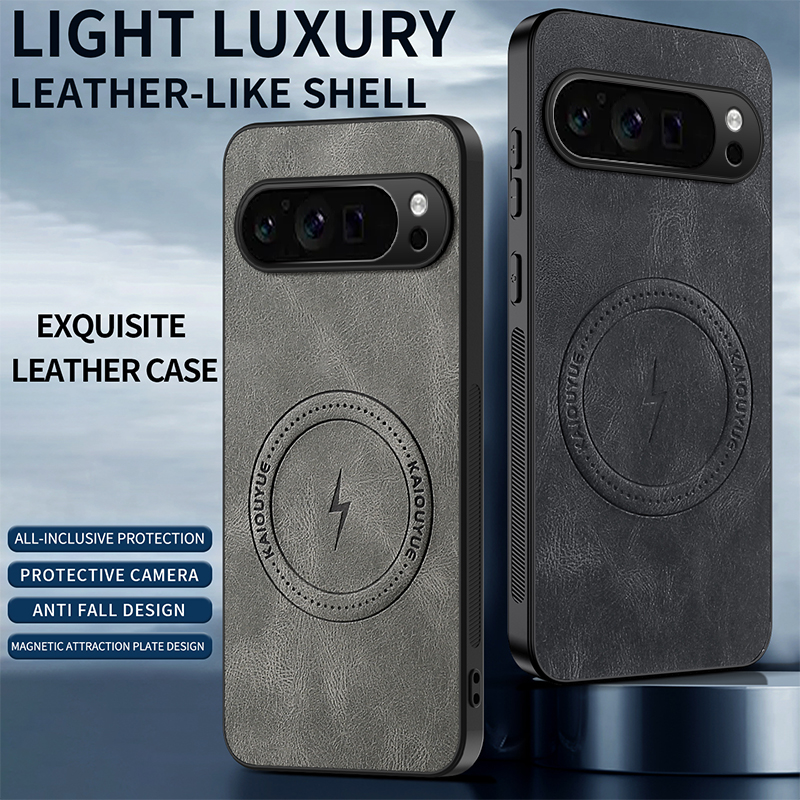 Étui en cuir magnétique de lux - Google Pixel 8A avis et prix